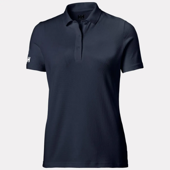 T-Shirt - Kadın - Polo Yaka - Crew Tech - Navy Görseli