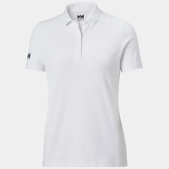 T-Shirt - Kadın - Polo Yaka - Crew Tech - White Görseli