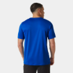 T-Shirt - Erkek - HH Tech Graphic 2.0 - Cobalt Görseli