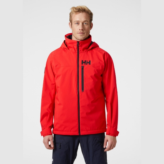 HELLY HANSEN  HP RACING LIFALOFT HOODED JKT - Giyim - Alert Red Görseli
