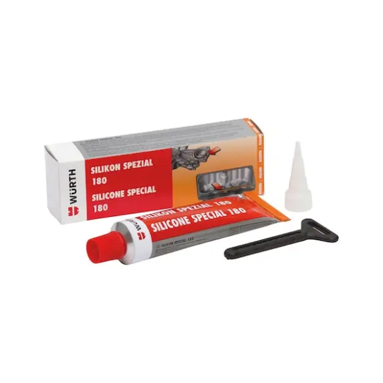 Silikon Sıvı Conta - Şeffaf 180 C - 70 ml Görseli