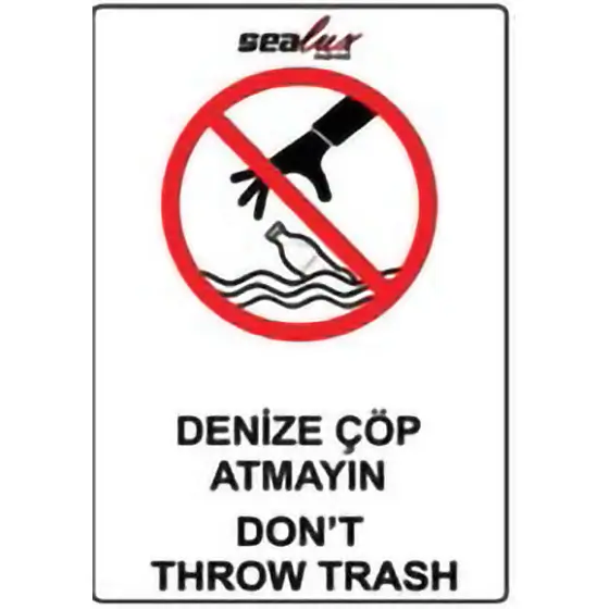 Denize Çöp Atma Görseli