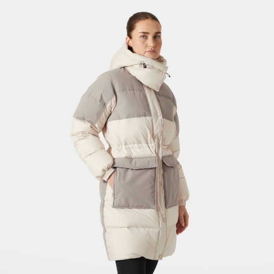 HELLY HANSEN W ESCAPE DOWN KABAN - Kadın - Cream Görseli