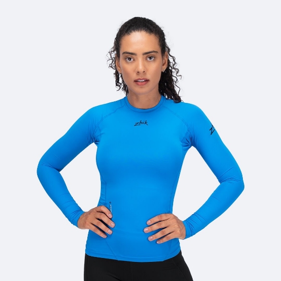 Eco Spandex UPF50+ Uzun Kollu Rash Guard Kadın Görseli