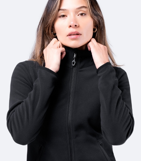 Kadın Polartec® Fermuarlı Polar Görseli