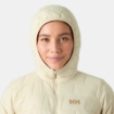 HELLY HANSEN W LIFALOFT DOLGULU KAPÜŞONLU MONT - Kadın - Cream Görseli