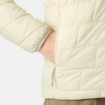 HELLY HANSEN W LIFALOFT DOLGULU KAPÜŞONLU MONT - Kadın - Cream Görseli