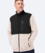 Hybrid Fleece Ceket Beyaz Görseli