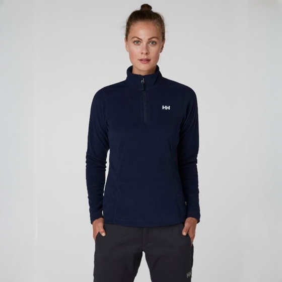 HH SLOPE POLAR FLEECE - Kadın - Navy Micro Stripe Görseli